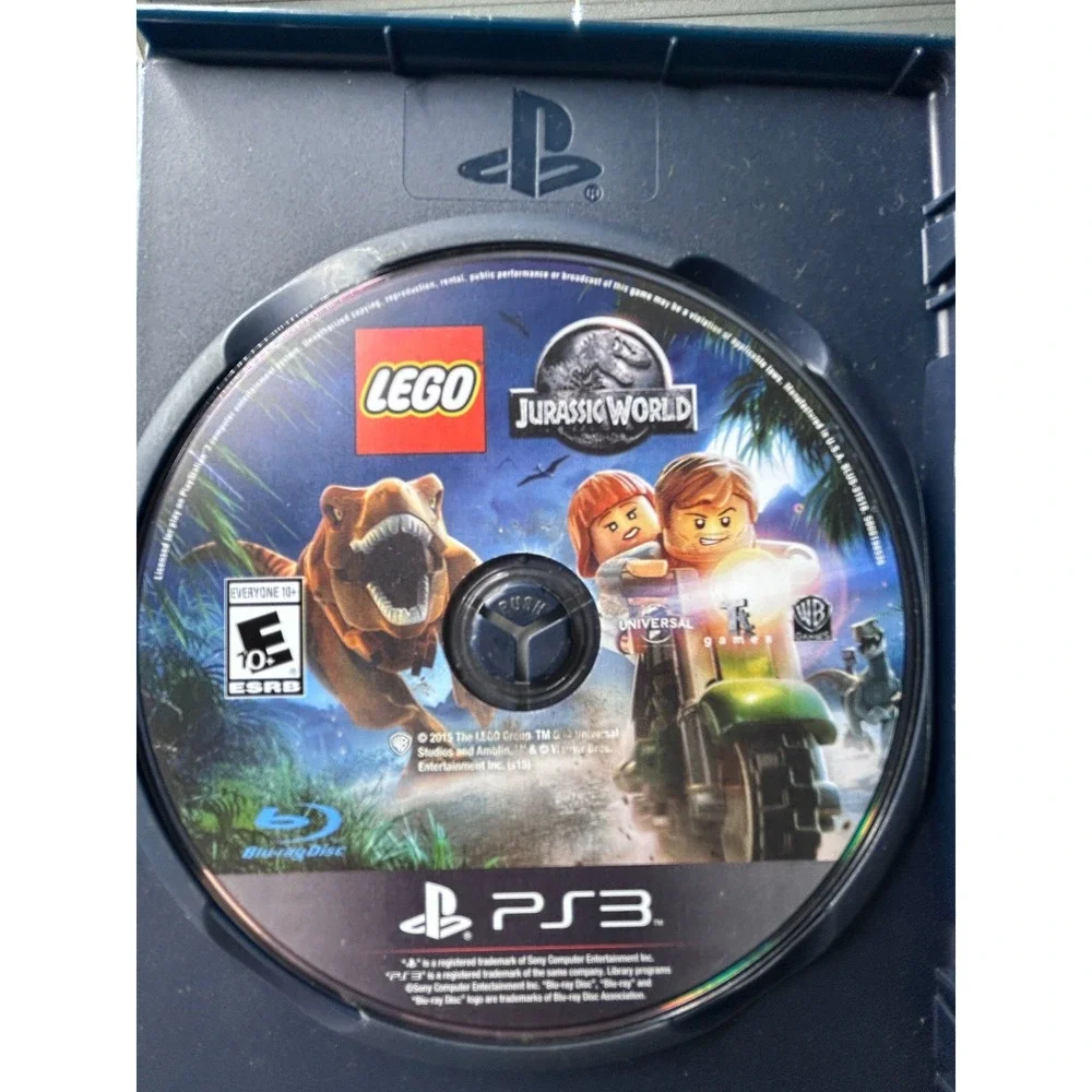 LEGO Jurassic World (Sony PlayStation 3, 2015)-TESTED